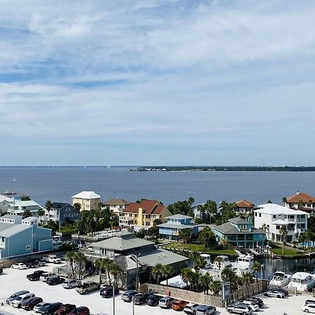 Ocean Front Penthouse Suite Panoramic Views Of Gulf,Pensacola Beach,Pier, & Bay Exterior photo
