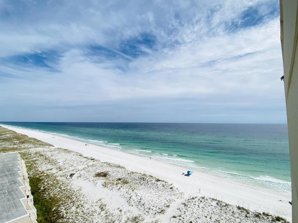 Ocean Front Penthouse Suite Panoramic Views Of Gulf,Pensacola Beach,Pier, & Bay Exterior photo