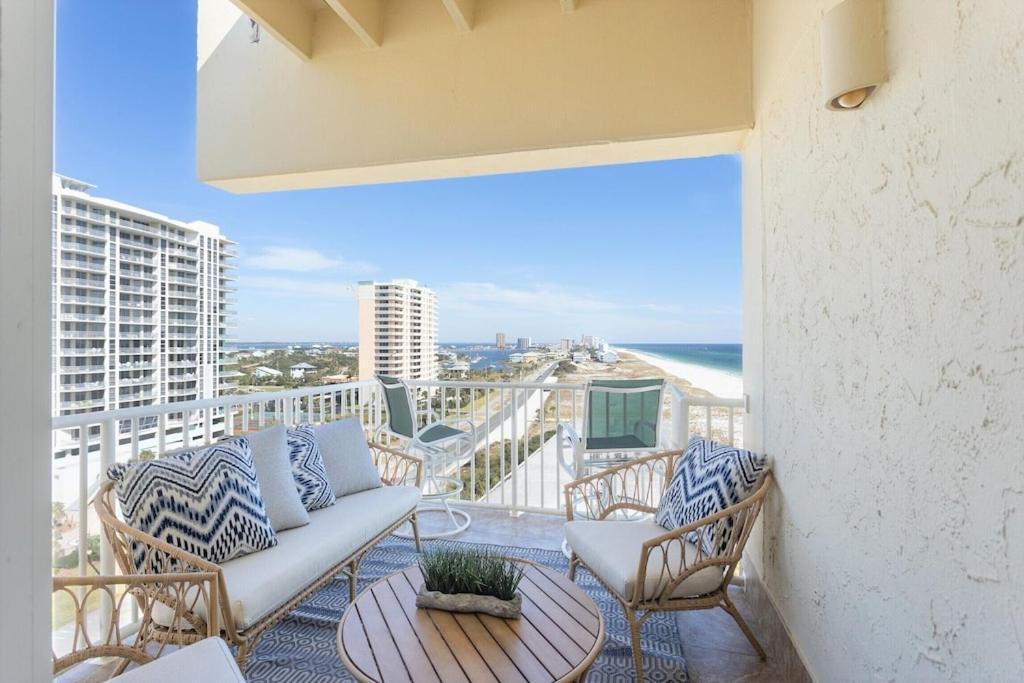 Ocean Front Penthouse Suite Panoramic Views Of Gulf,Pensacola Beach,Pier, & Bay Exterior photo